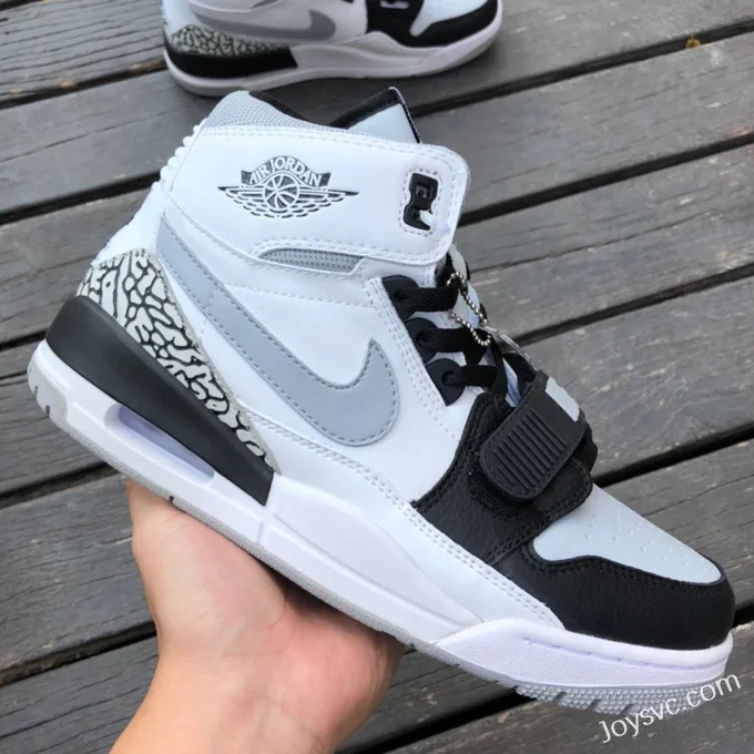 Air Jordan Legacy 312 AV3922-201 White Black Grey