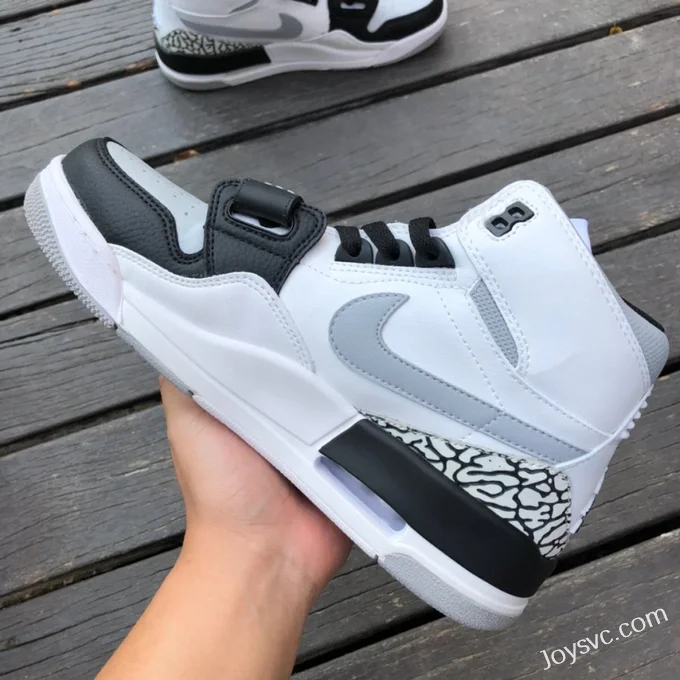 Air Jordan Legacy 312 AV3922-201 White Black Grey