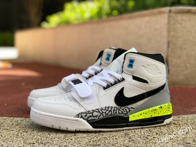 Air Jordan Legacy 312 AQ4160-107 White Black Green