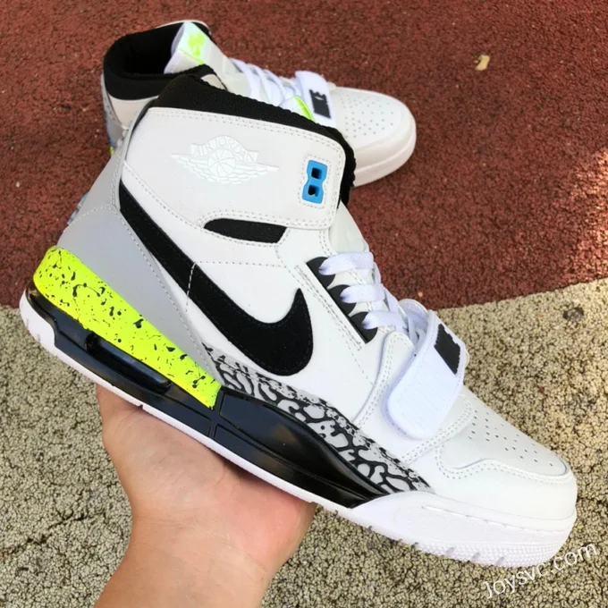 Air Jordan Legacy 312 AQ4160-107 White Black Green