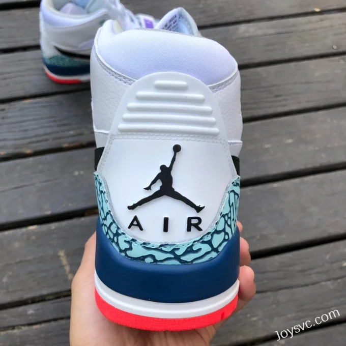 Air Jordan Legacy 312 AV3922-203 White Green Blue