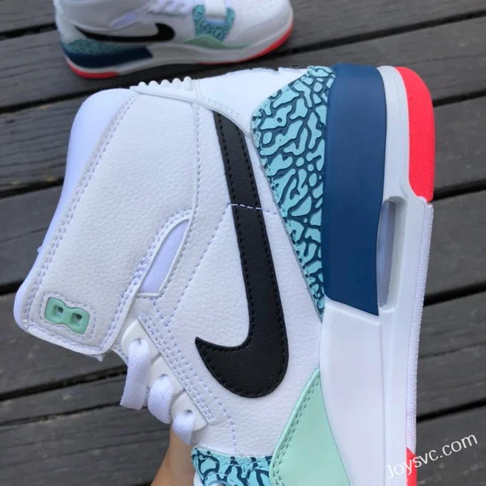 Air Jordan Legacy 312 AV3922-203 White Green Blue