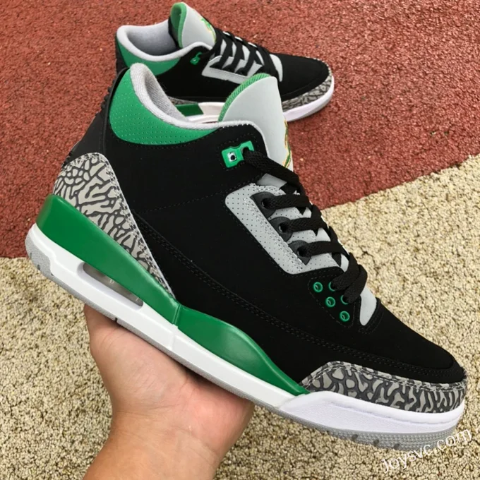 Air Jordan 3 Pine Green CT8532-030 Black Green