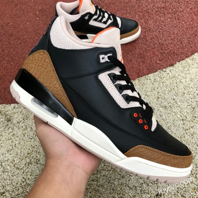 Air Jordan 3 Desert Elephant CT8532-008 Black Brown