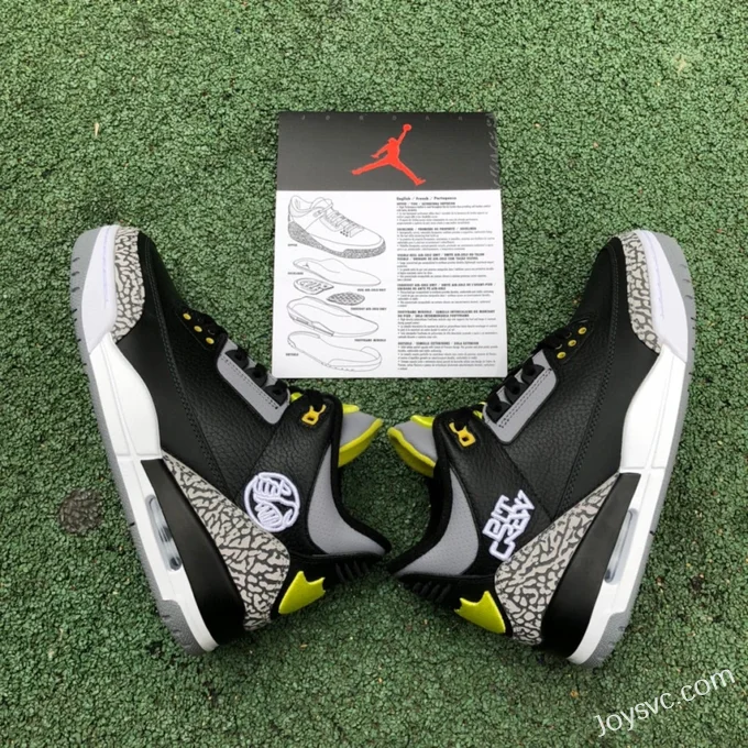 Air Jordan 3 Oregon White Black