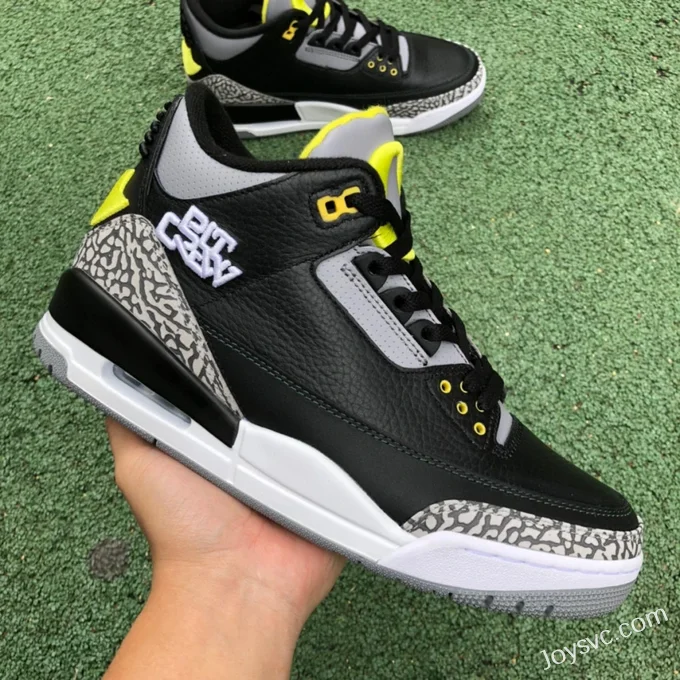 Air Jordan 3 Oregon White Black