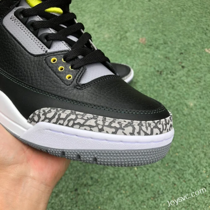 Air Jordan 3 Oregon White Black