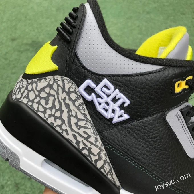 Air Jordan 3 Oregon White Black