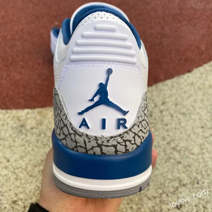 Air Jordan 3 Retro Wizards CT8532-148 White Blue