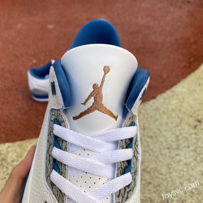 Air Jordan 3 Retro Wizards CT8532-148 White Blue