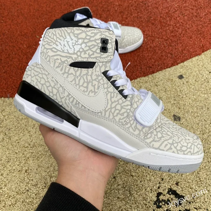 Air Jordan Legacy 312 AV3922-100 White Cracked