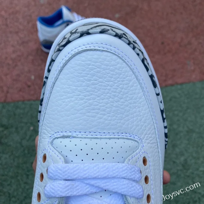 Air Jordan 3 Retro Wizards CT8532-148 White Blue