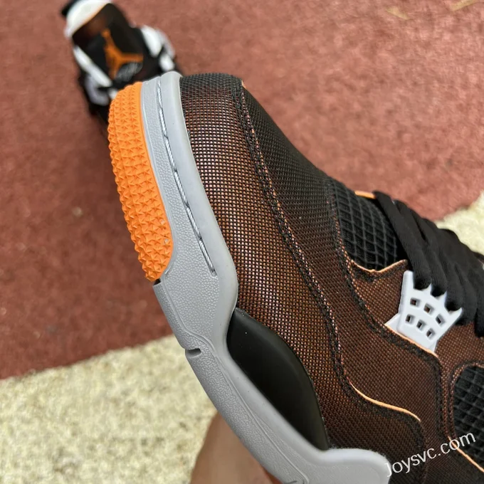 Air Jordan 4 CW7183-100 Black Orange