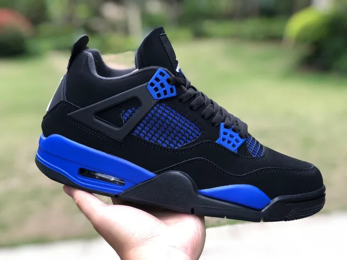 Air Jordan 4 CT8527-018 Black Blue