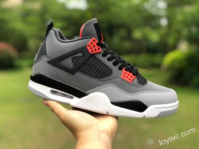 Air Jordan 4 Infrared DH6927-061 Black Grey Red