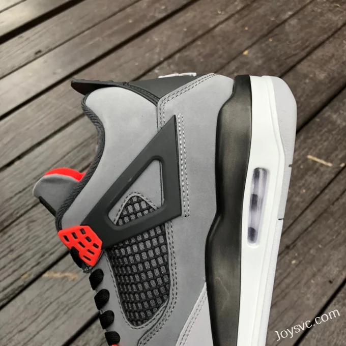 Air Jordan 4 Infrared DH6927-061 Black Grey Red