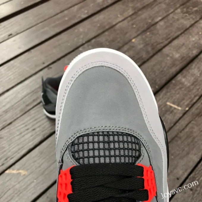 Air Jordan 4 Infrared DH6927-061 Black Grey Red