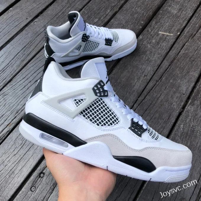 Air Jordan 4 DH6927-111 Grey White Black