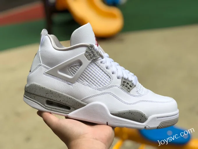 Air Jordan 4 White Oreo CT8527-100 White Grey