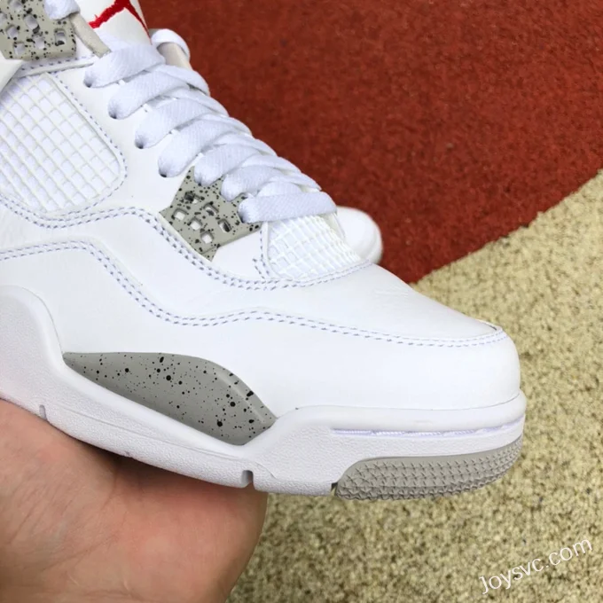 Air Jordan 4 White Oreo CT8527-100 White Grey