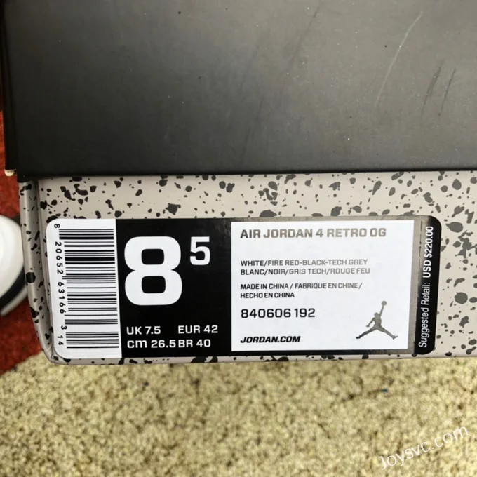 Air Jordan 4 White Cement 840606-192