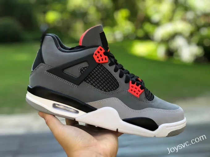 Air Jordan 4 Infrared DH6927-061 Black Grey Red