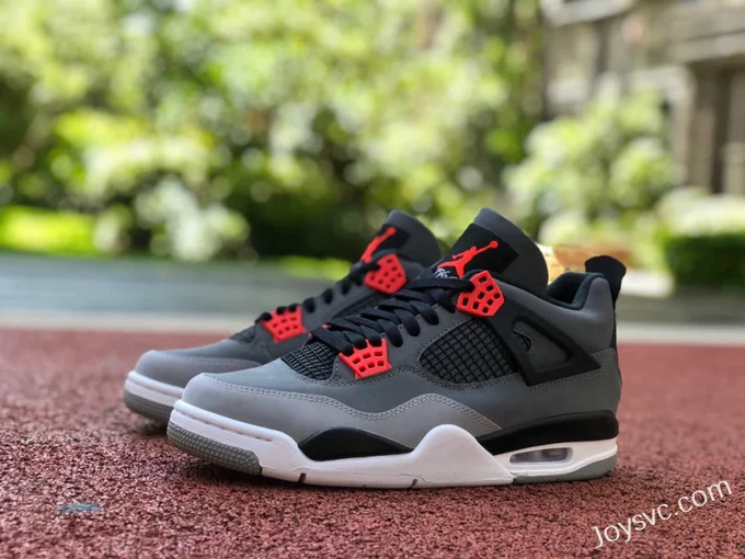 Air Jordan 4 Infrared DH6927-061 Black Grey Red