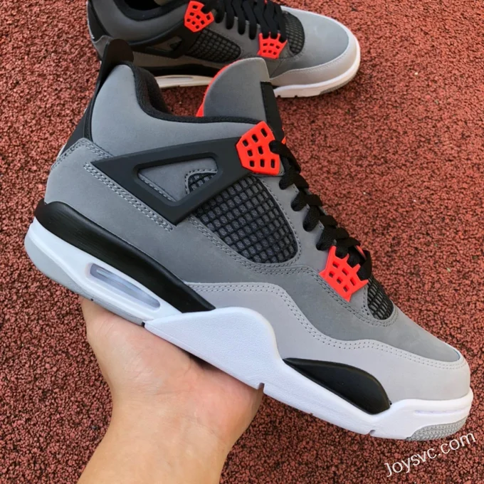 Air Jordan 4 Infrared DH6927-061 Black Grey Red