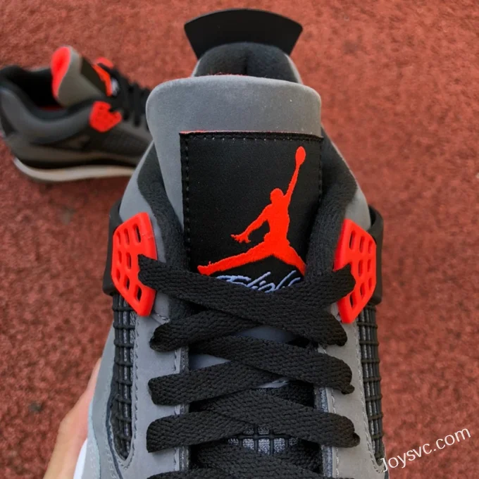 Air Jordan 4 Infrared DH6927-061 Black Grey Red