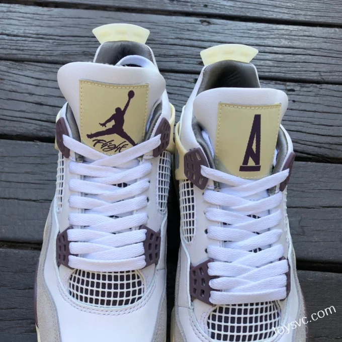 Air Jordan 4 x A Ma Maniere DH6927-068 Beige Yellow