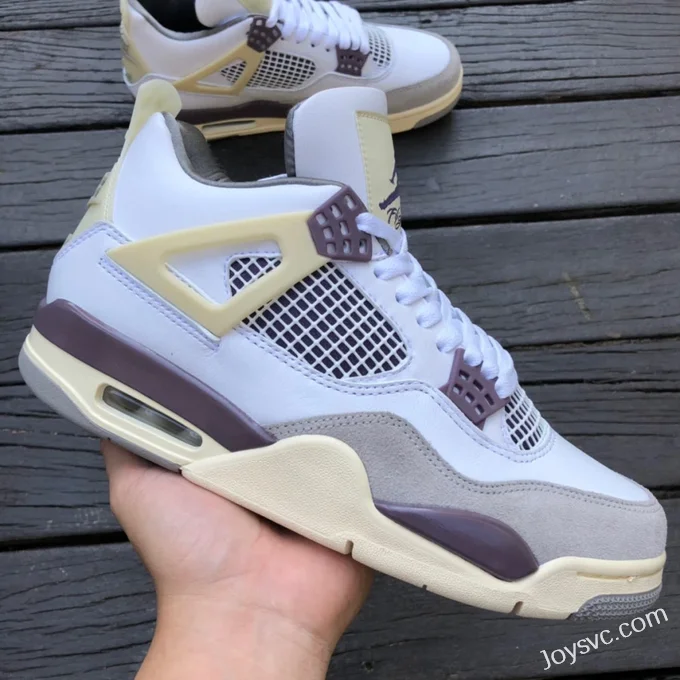 Air Jordan 4 x A Ma Maniere DH6927-068 Beige Yellow