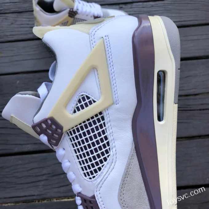 Air Jordan 4 x A Ma Maniere DH6927-068 Beige Yellow