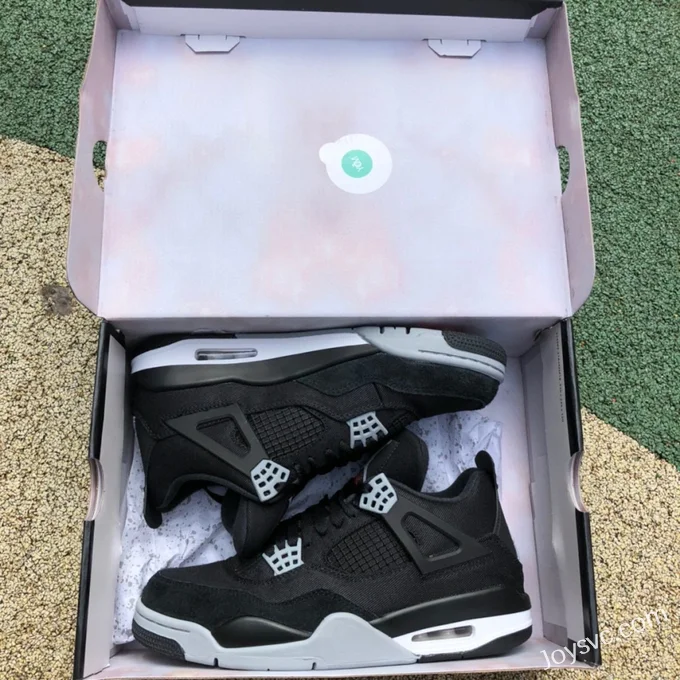 Air Jordan 4 Black Canvas DH7138-006