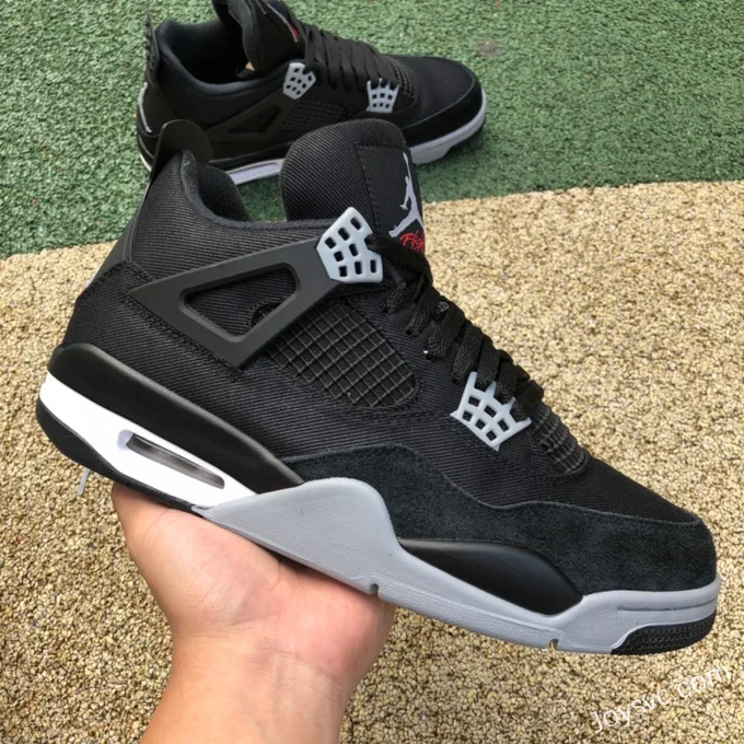 Air Jordan 4 Black Canvas DH7138-006