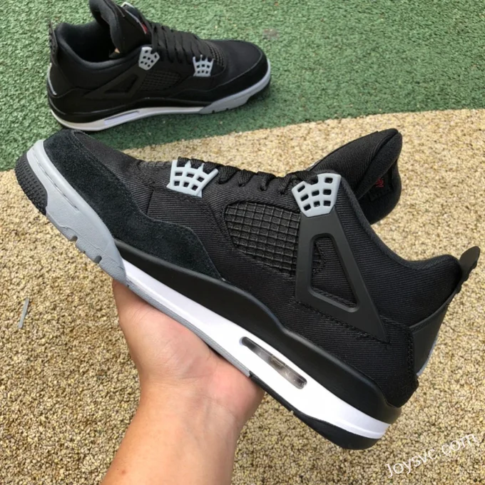 Air Jordan 4 Black Canvas DH7138-006