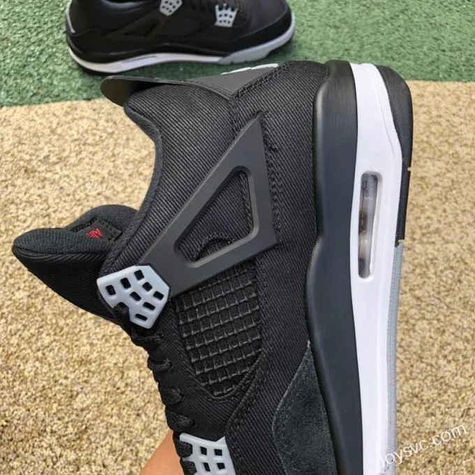 Air Jordan 4 Black Canvas DH7138-006