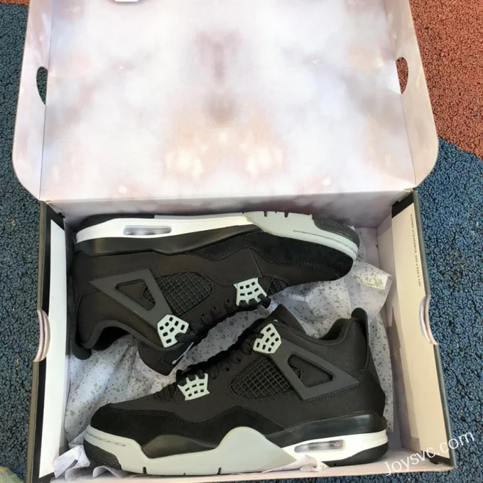 Air Jordan 4 Black Canvas DH7138-006