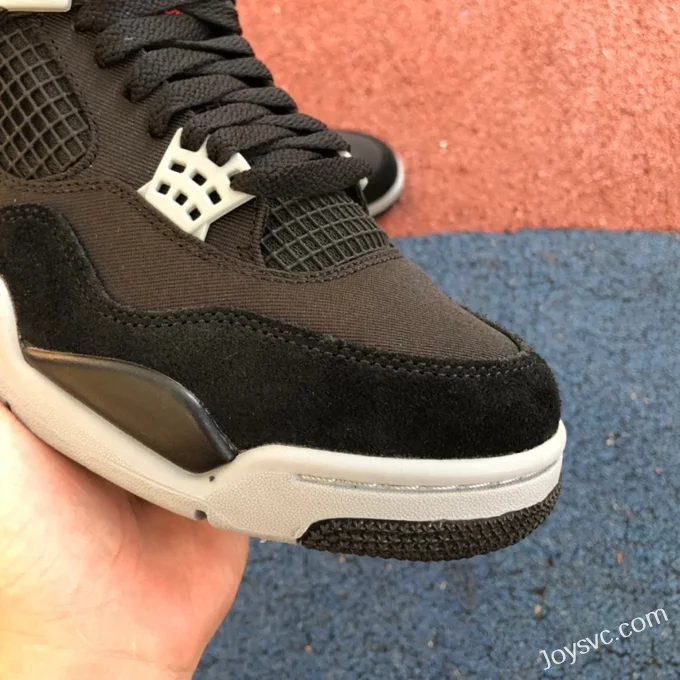 Air Jordan 4 Black Canvas DH7138-006