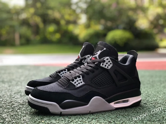 Air Jordan 4 Black Canvas DH7138-006