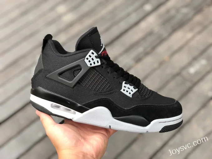 Air Jordan 4 Black Canvas DH7138-006