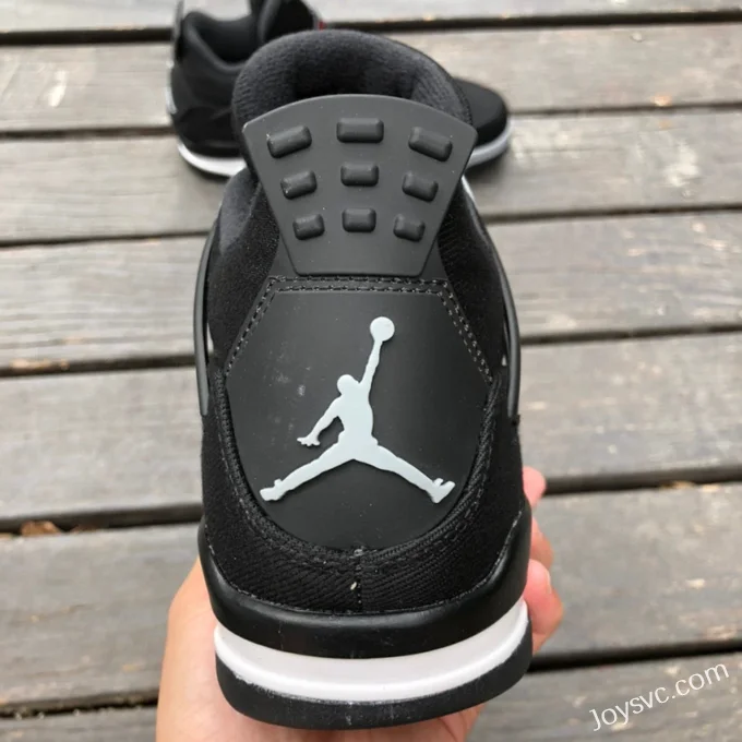 Air Jordan 4 Black Canvas DH7138-006