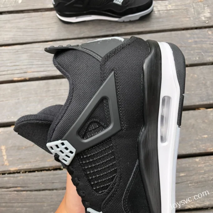 Air Jordan 4 Black Canvas DH7138-006