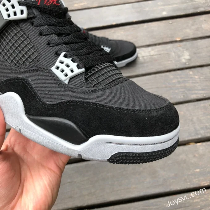 Air Jordan 4 Black Canvas DH7138-006