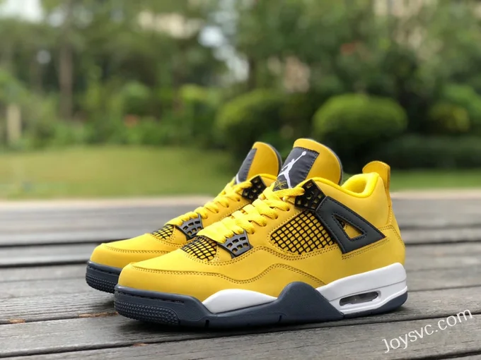 Air Jordan 4 Retro CT8527-700 Black Yellow