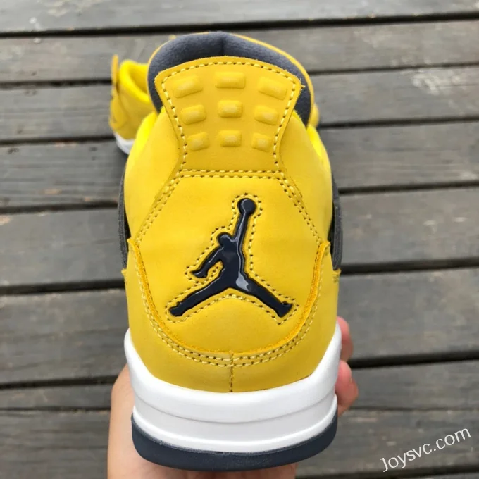 Air Jordan 4 Retro CT8527-700 Black Yellow