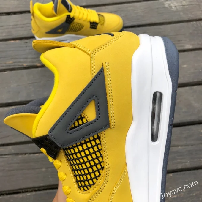 Air Jordan 4 Retro CT8527-700 Black Yellow