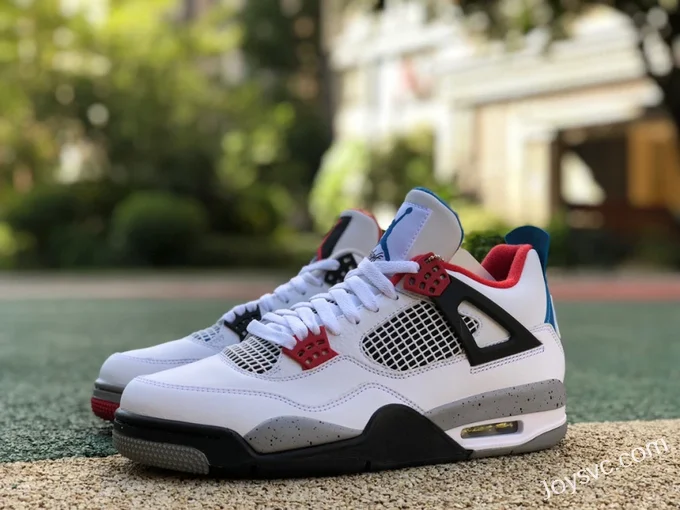 Air Jordan 4 What The CI1184-146 Red Blue