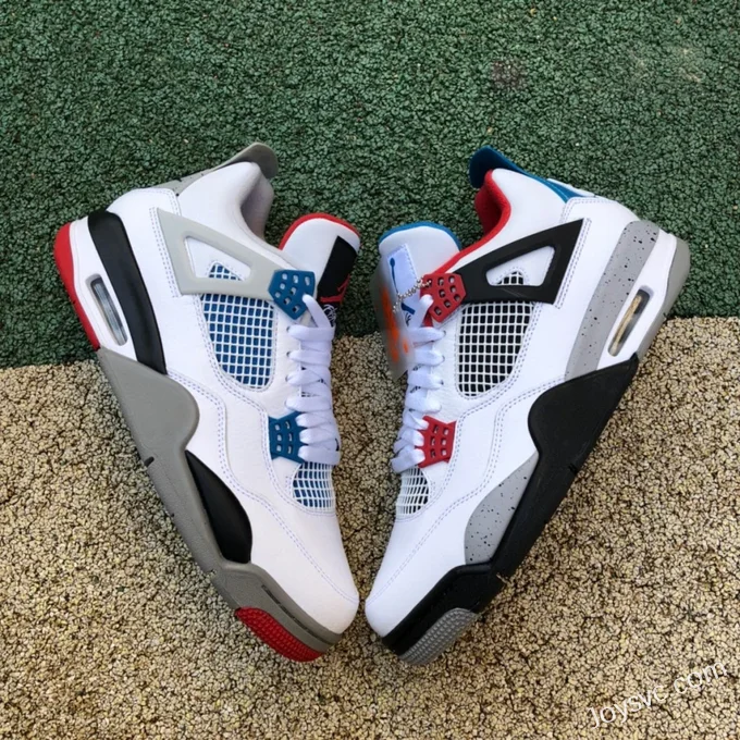 Air Jordan 4 What The CI1184-146 Red Blue