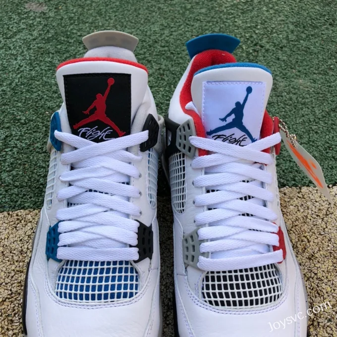 Air Jordan 4 What The CI1184-146 Red Blue