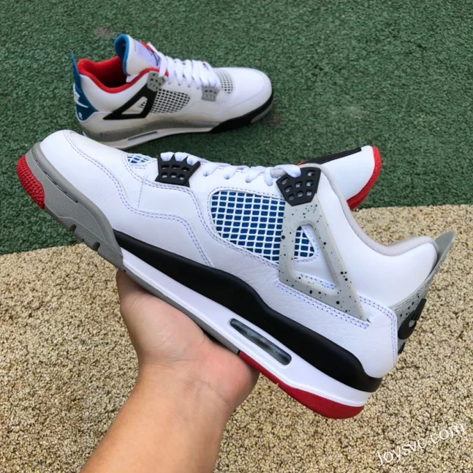 Air Jordan 4 What The CI1184-146 Red Blue